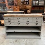 Factory cabinet with drawers