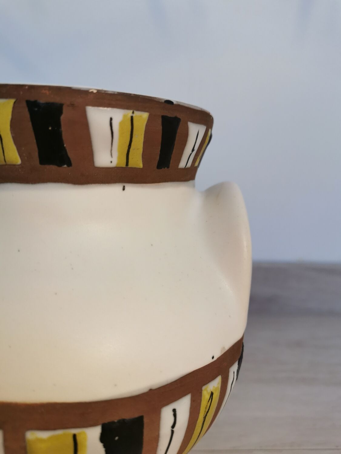Vase à oreilles par Roger Capron Vallauris 50/60's
