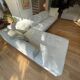Roche Bobois leather corner sofa