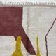 Tapis azilal Tissé main traditionnelle taille 150 x 250 cm
