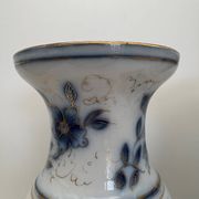 Pair of Bayeux porcelain baluster vases, 19th century