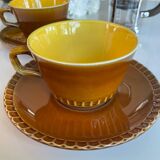 Head to head large cups digoin Sarreguemines 1920