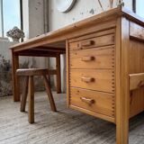 Bureau pin suédois style aperldoon 1970