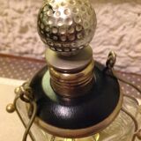 60s vintage cut glass decanter