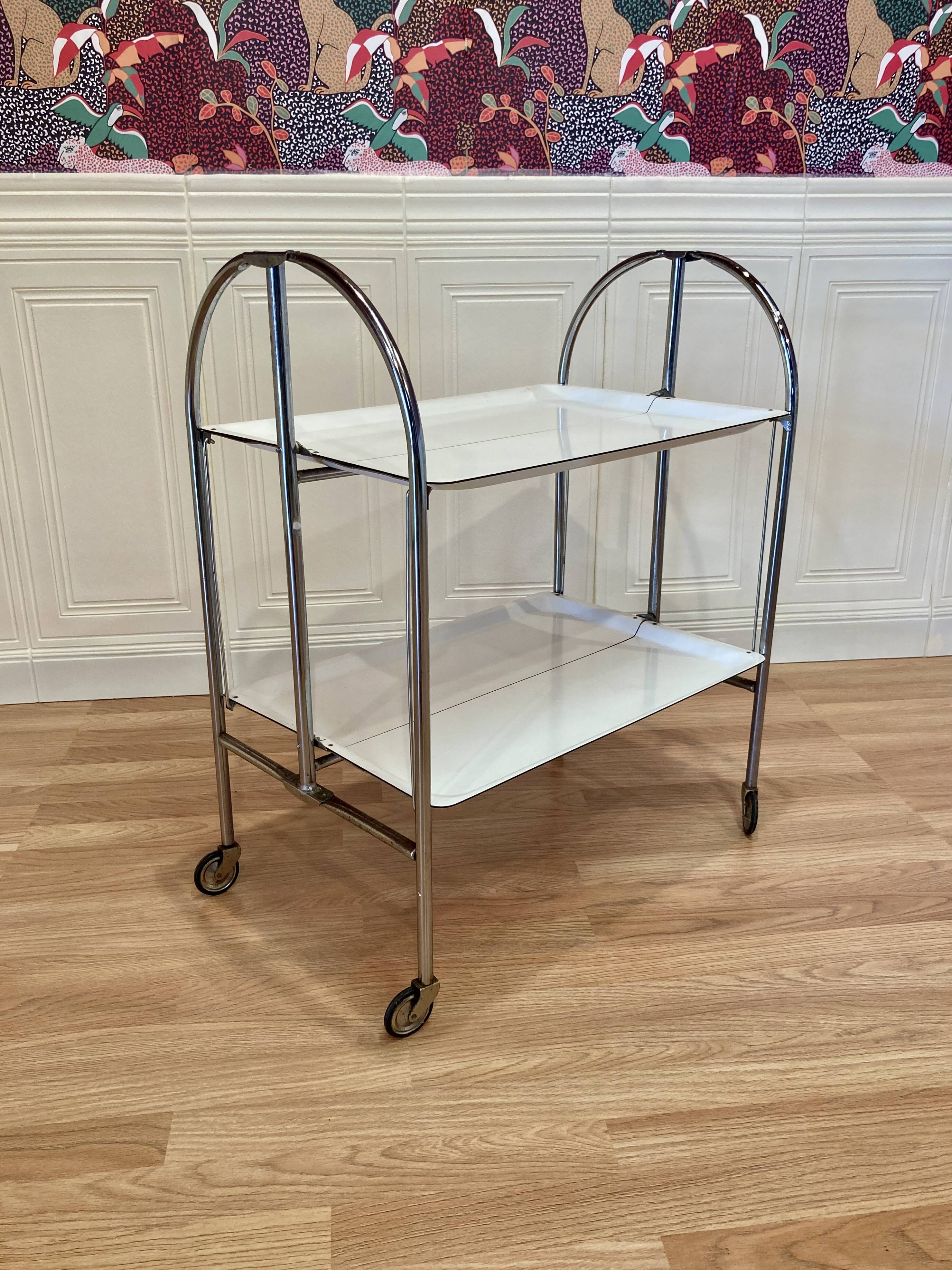 DESSERTE MODULABLE "DESIGN SCANDINAVE".