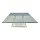 Table basse ou table d'appoint en lucite, années 1970