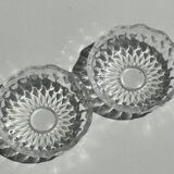 Small glass candy box Cristal d'Arques France