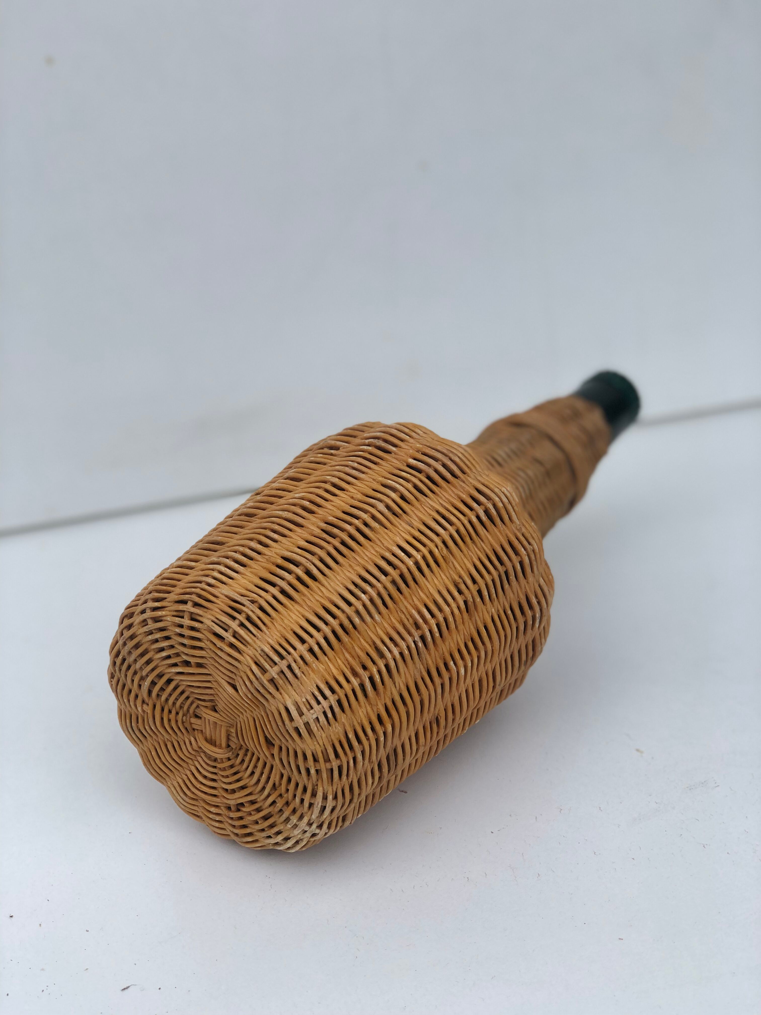 Rattan bottle
