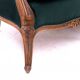 Antique sofa, late 19th century, France, after renovation.