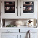 Double glass body buffet