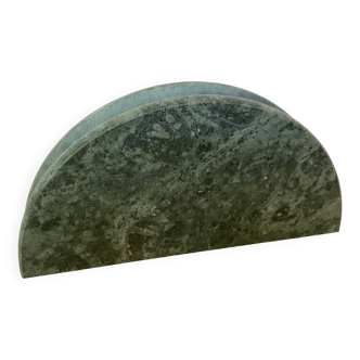 Green veined marble mail holder