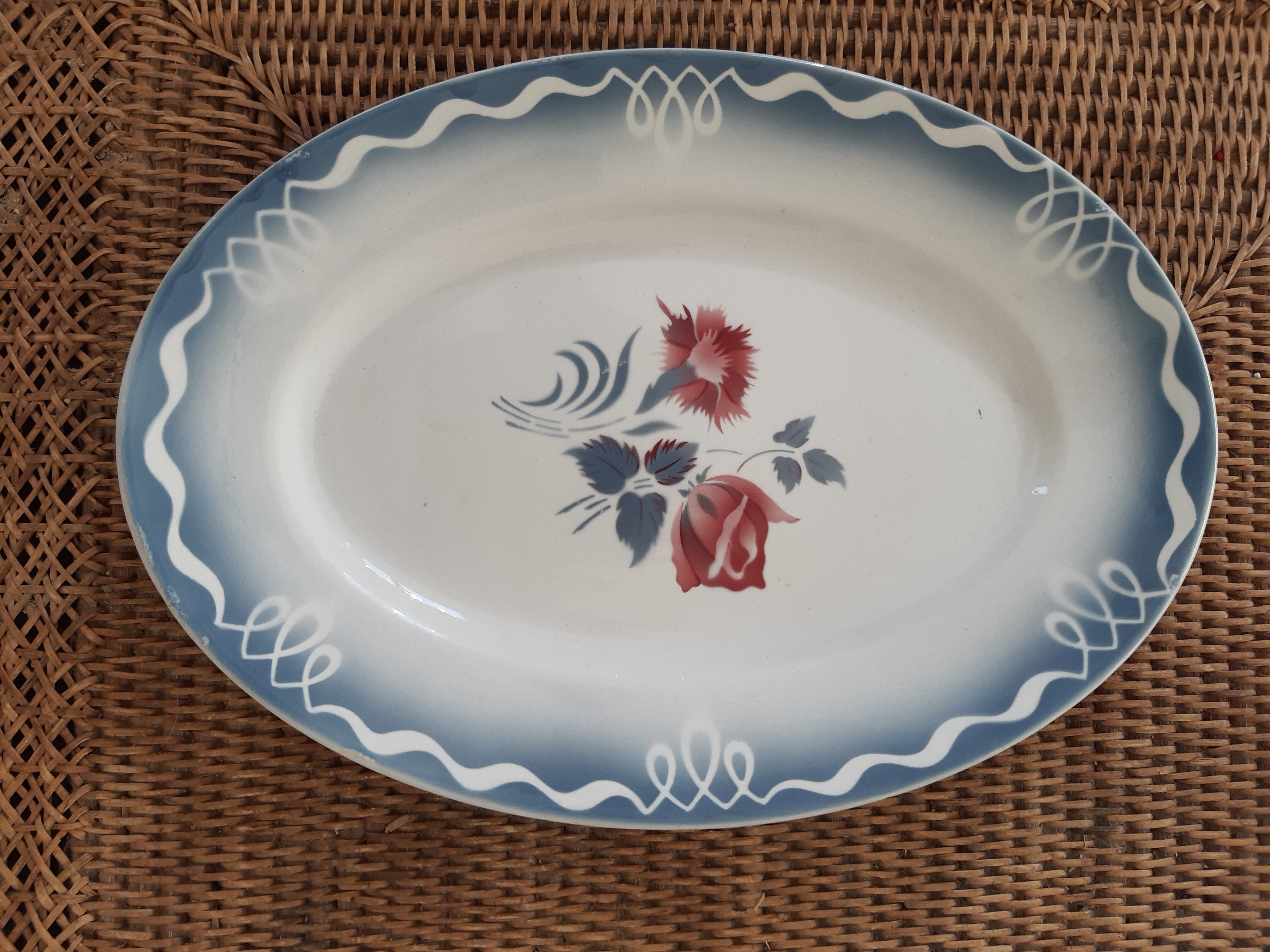 Dish Digoin Sarreguemines