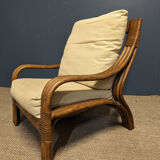 Rattan lounge