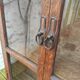 Oak display cabinet bookcase