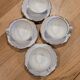 4 vintage Walbrzych cups and saucers