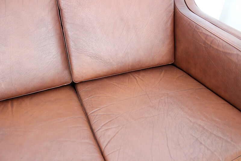Sofa 3 places leather