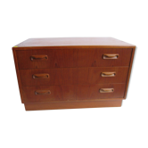 Commode en teck vintage