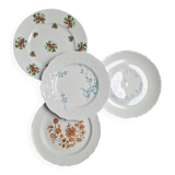 Porcelain dinner plates