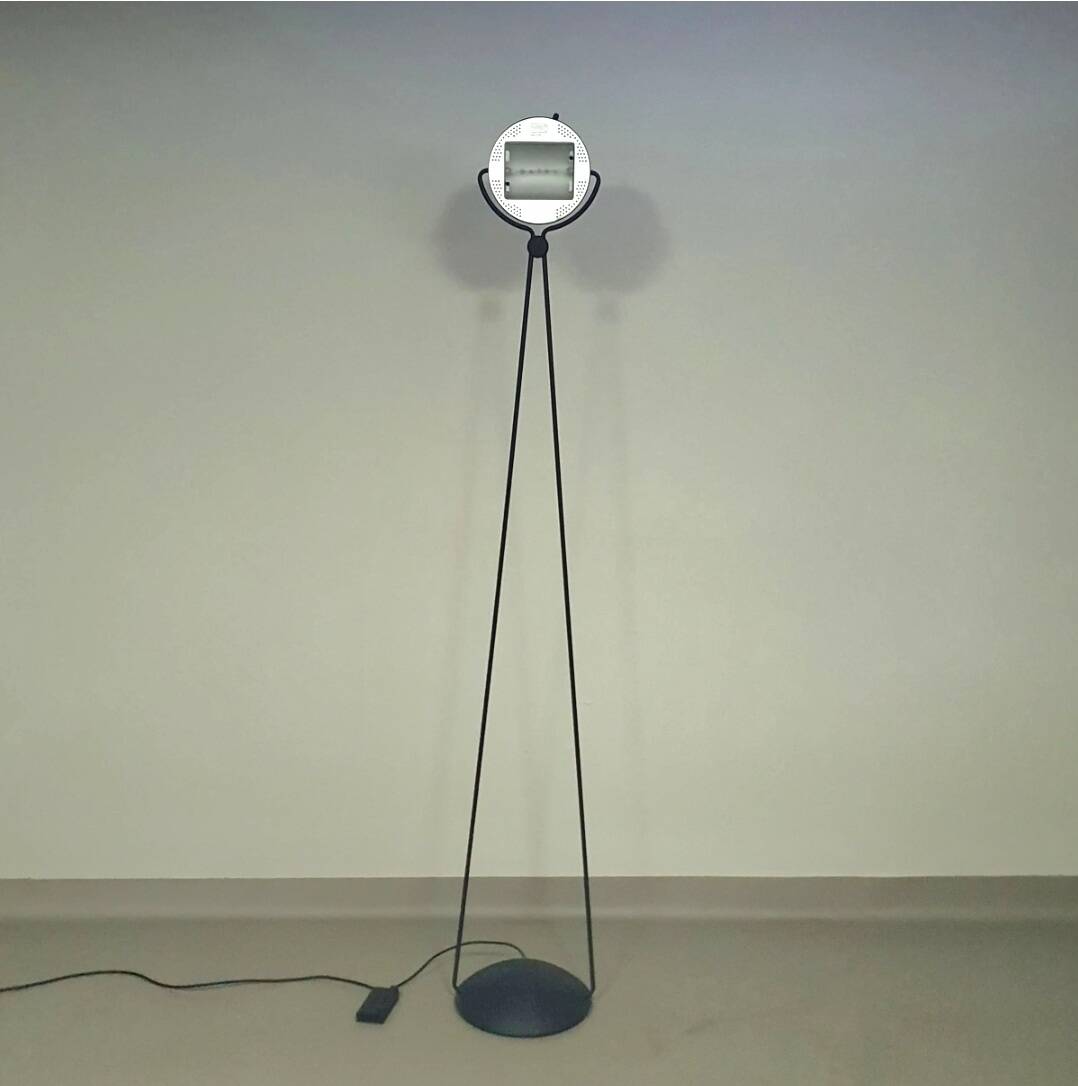 Very rare Paolo Piva for Stefano Cevoli floorlamp Meridiana 185cm