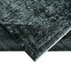 Hand-knotted oriental overdyed 298 cm x 365 cm black wool carpet