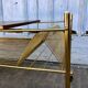 Vinyl rack service, brass magazine holders