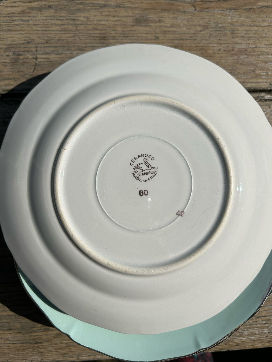 Set of 8 dessert plates tales of Perrault