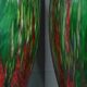 Pair of Glass Paste Vases – Mid 20th Century