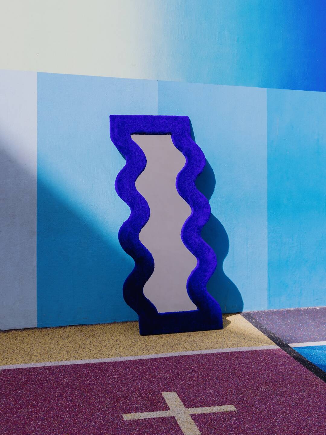 Grand Miroir Ondulé Klein