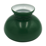 Green glass pendant lamp