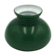 Green glass pendant lamp