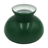 Green glass pendant lamp