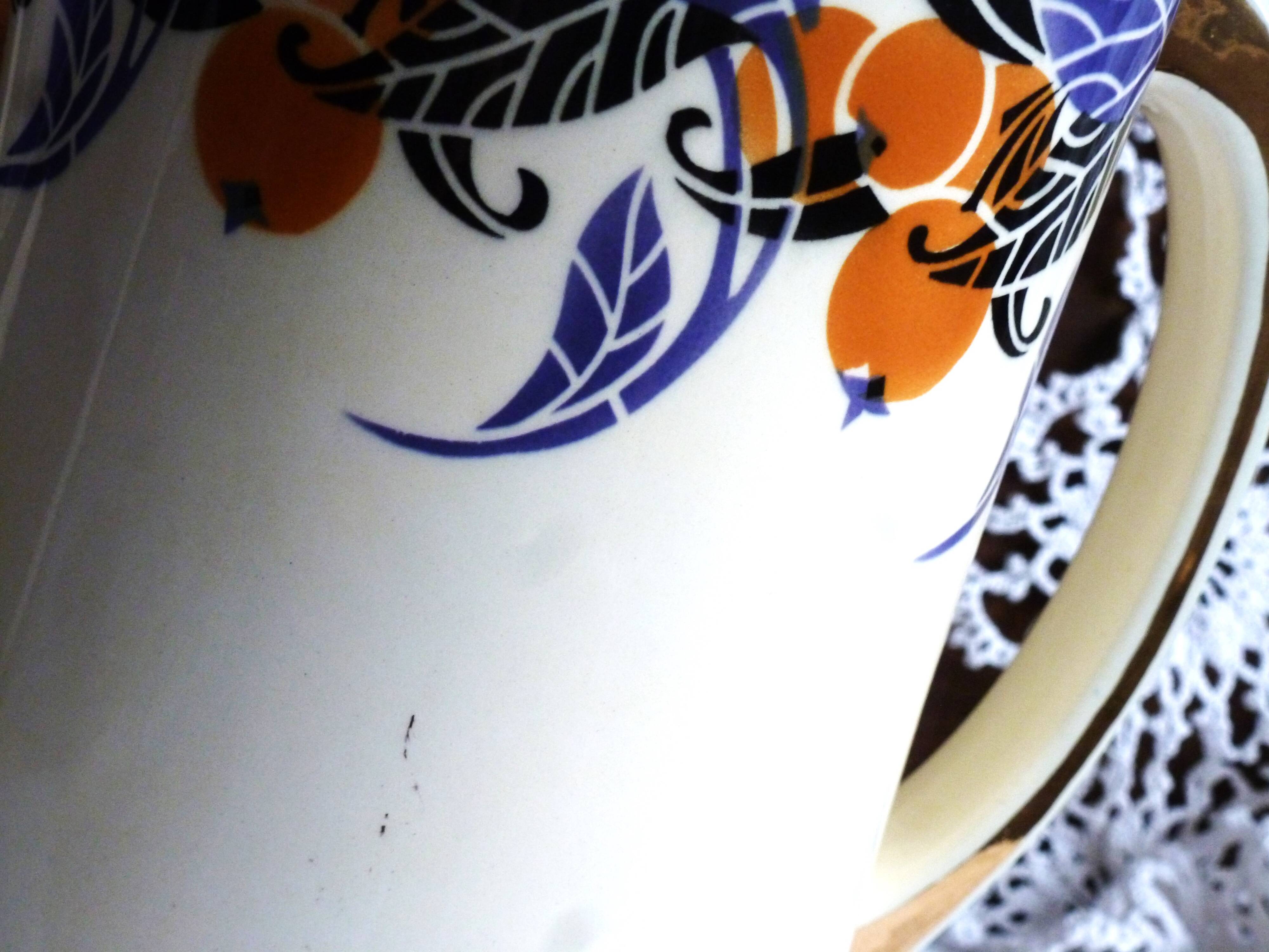 Vintage jug, ceramic toilet jug, pitcher, bathroom decor.