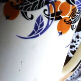 Vintage jug, ceramic toilet jug, pitcher, bathroom decor.