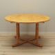 Ash round table, Danish design, 1960s, production: Denmark