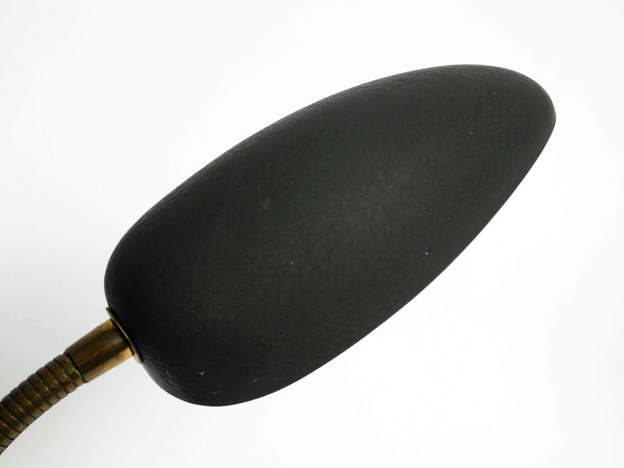 Pair of small 1950s metal table lamps with goosenecks by Gebrüder Cosack