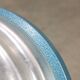 Lampadaire réflecteur italien du milieu du siècle en aluminium