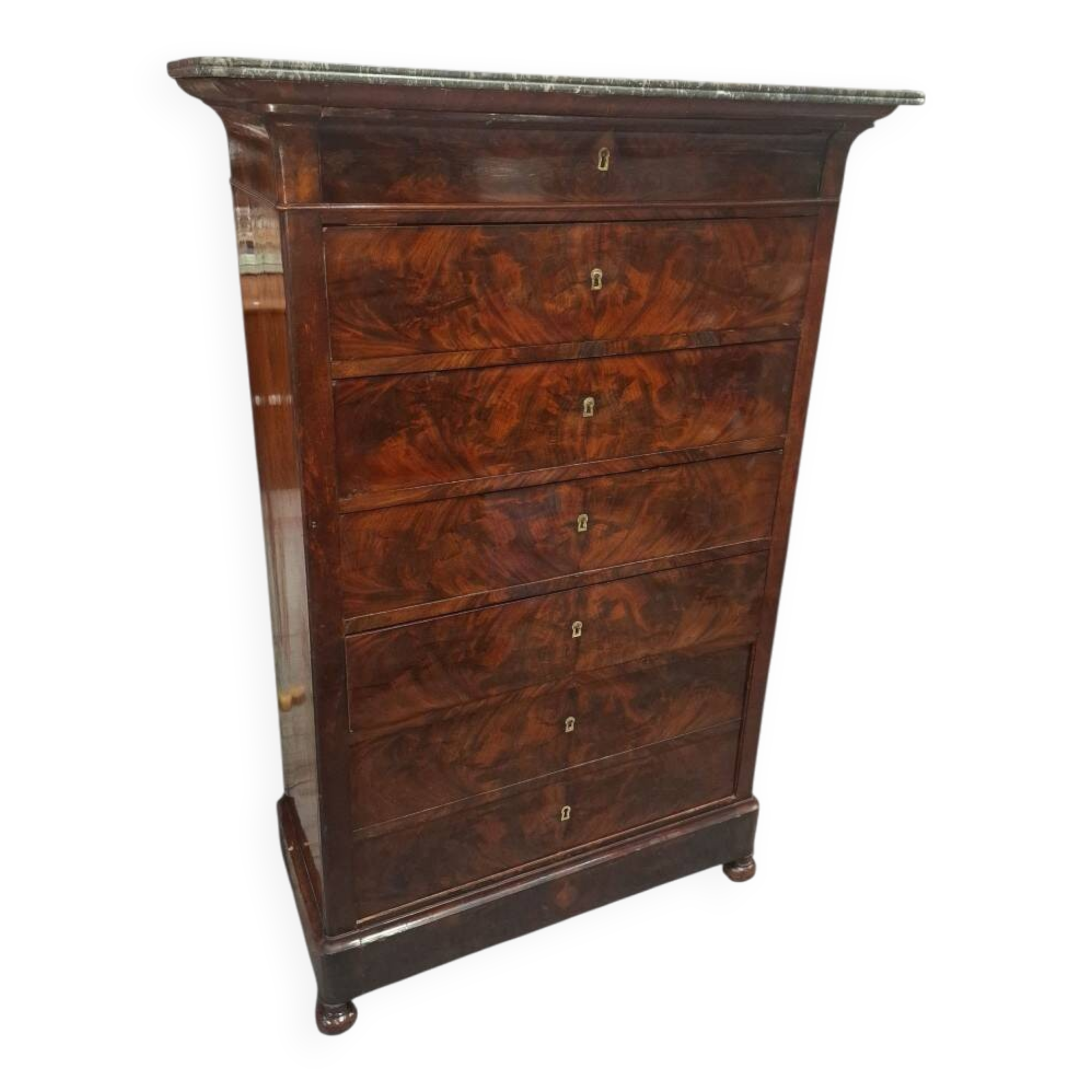 19th century mahogany chest of drawers
