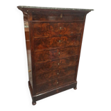 19th century mahogany chest of drawers