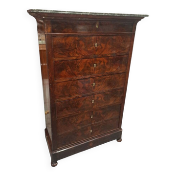 19th century mahogany chest of drawers