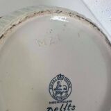 Vintage flowerpot 'delft blue'