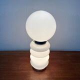 Space age glass table lamp from the mid-century by Carlo Nason for JBS, 1960s.