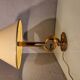 Lampe de table en laiton avec décoration informelle, années 1960