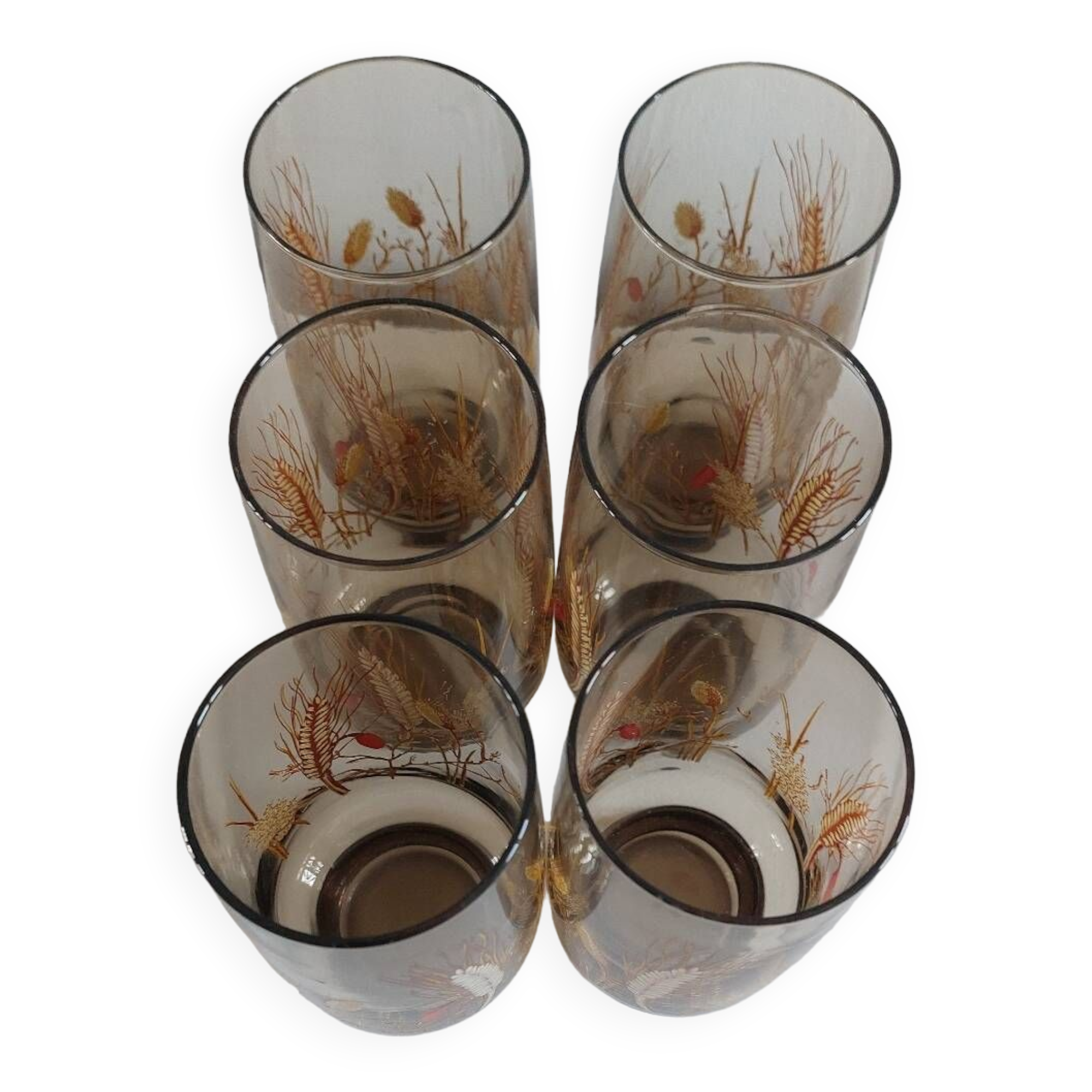 Series of 6 Tivoli glasses