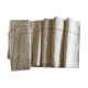 Drap et taies trousseau de réserve en fil de lin brodé de perles