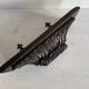 Console, étagère murale ancienne en bois sculpté