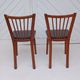Pair of Baumann bistro chairs no. 12