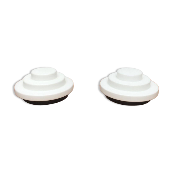 Lampes de plafond ou murales hollandaises du milieu du siècle de Raak, lot de 2
