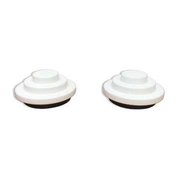 Mid-century Dutch ceiling or wall lamps by Raak, set of 2