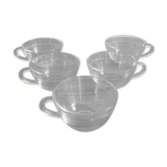 Lot de 5 tasses vintage