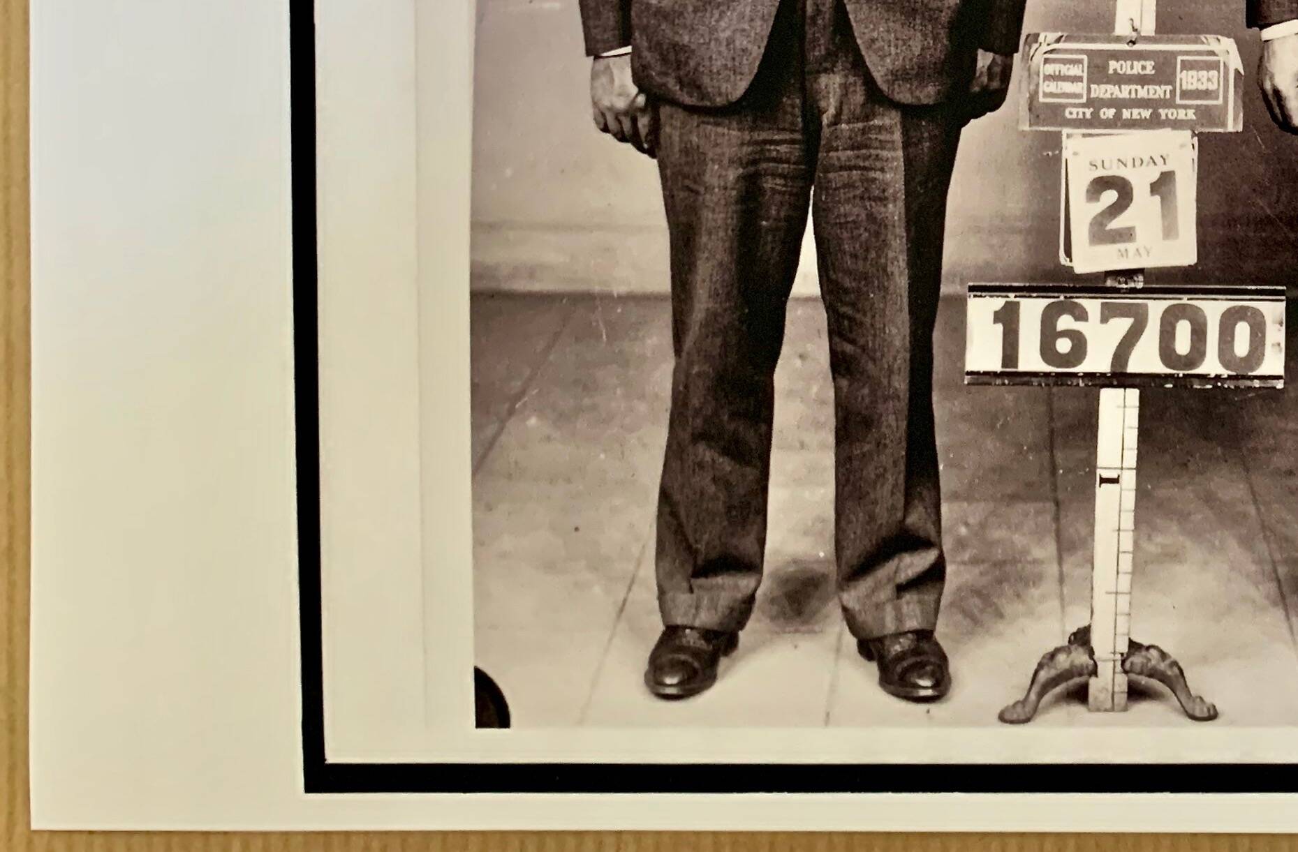 NYC Police Department 1933 Waxey Gordon, Hymie Pincus, Albert Aront